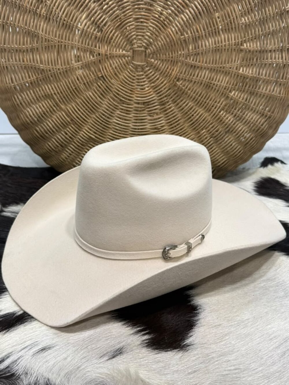 Bailey 3X Cream Wool Cowboy Hat - Luzerne 7 1/4